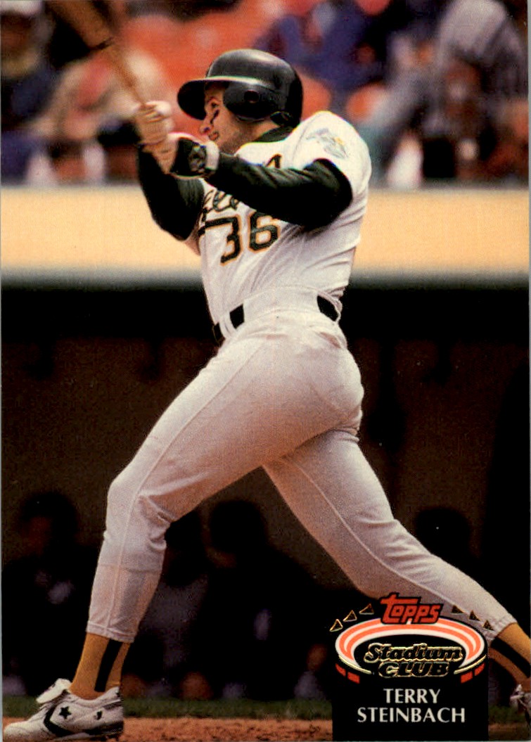 1992 Stadium Club MLB Terry Steinbach #22 | eBay