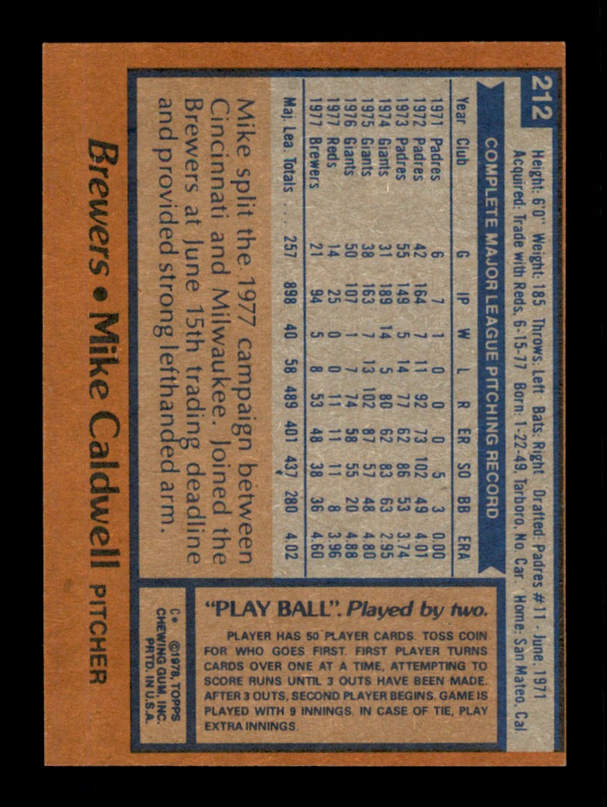 Topps Baseball #1-250 1978 - TÚ ELIGES - Completa tu conjunto - Imagen 423 de 499