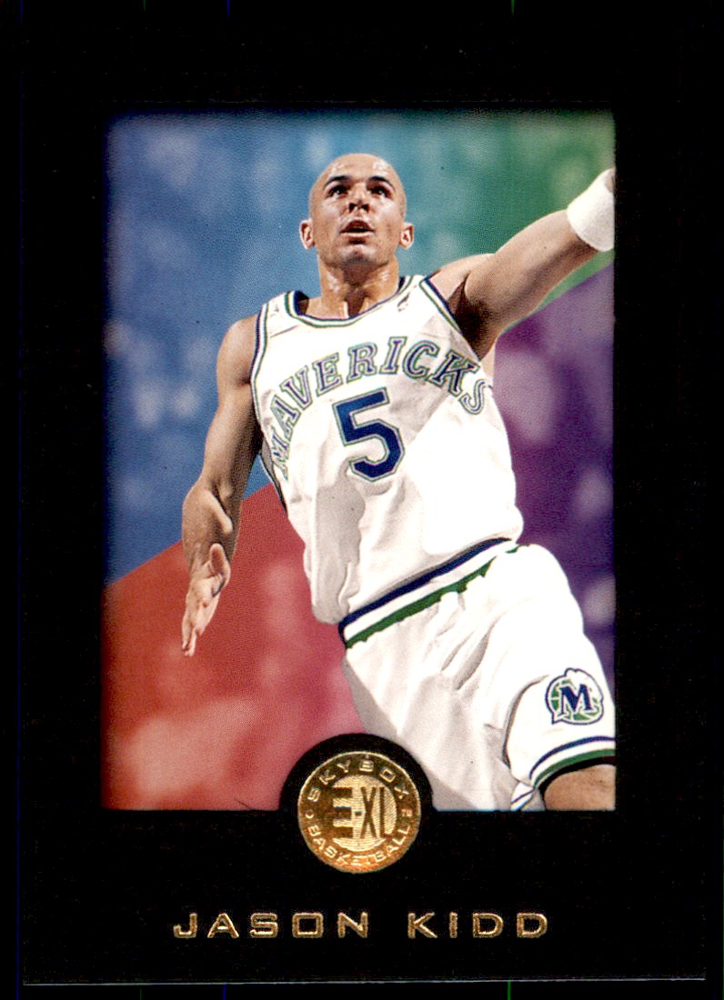 1995-96 SkyBox E-XL Jason Kidd #18 on Kronozio