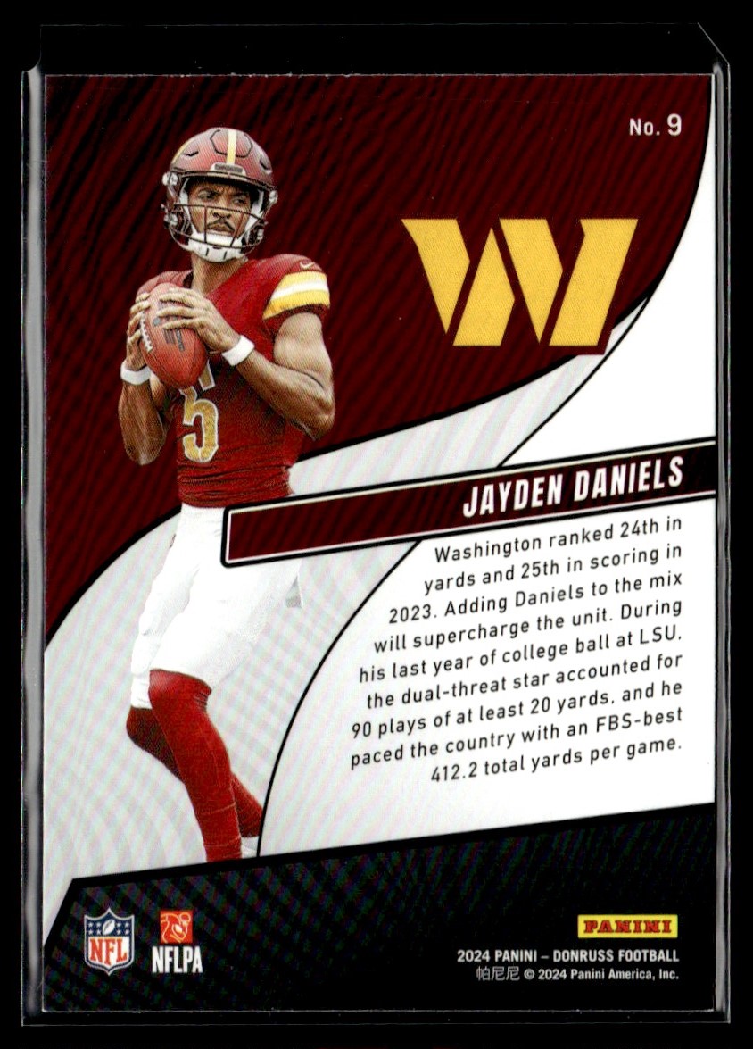 2024 Panini Donruss Rookie Revolution Jayden Daniels
