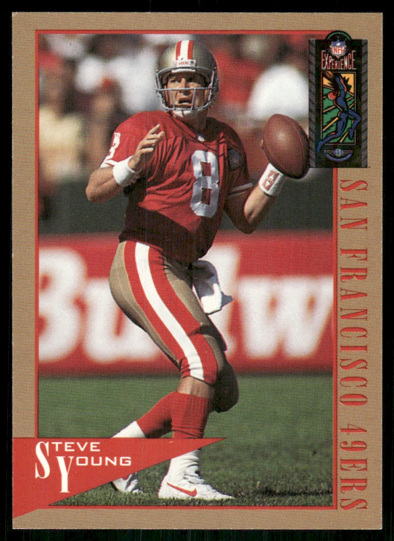 Steve Young San Francisco 49ers #90 1995 Football Card | eBay