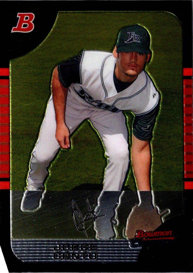 2005 Bowman Chrome Draft Picks & Prospects Jorge Cantu #BDP22