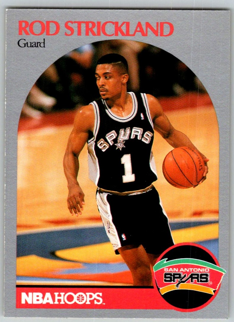 1990-91 HOOPS ROD STRICKLAND SAN ANTONIO SPURS #271 | eBay