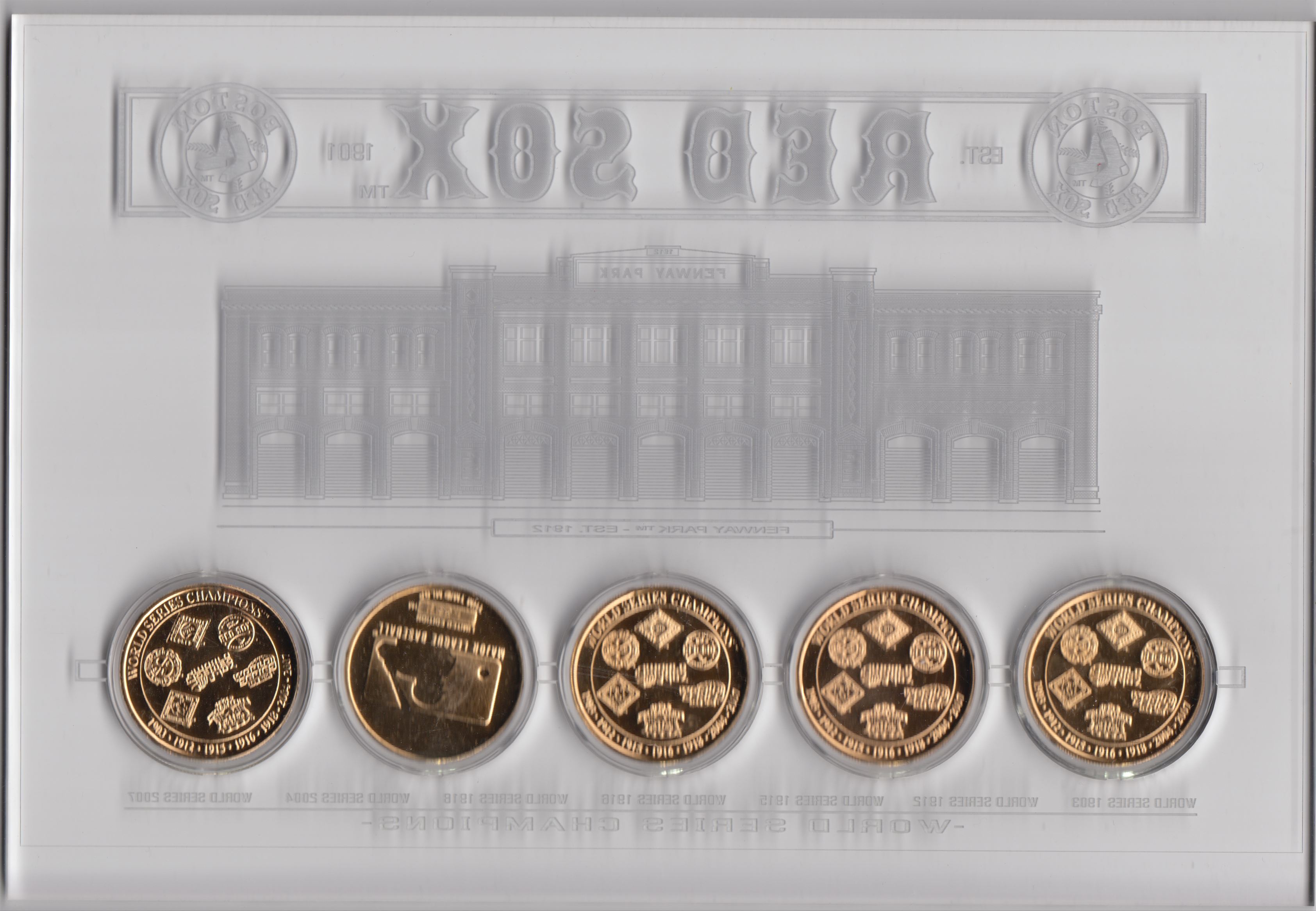2013 ワールドシリーズチャンピオンメダル 2013 World Series Champions Commemorative Plaque Coins _ Boston