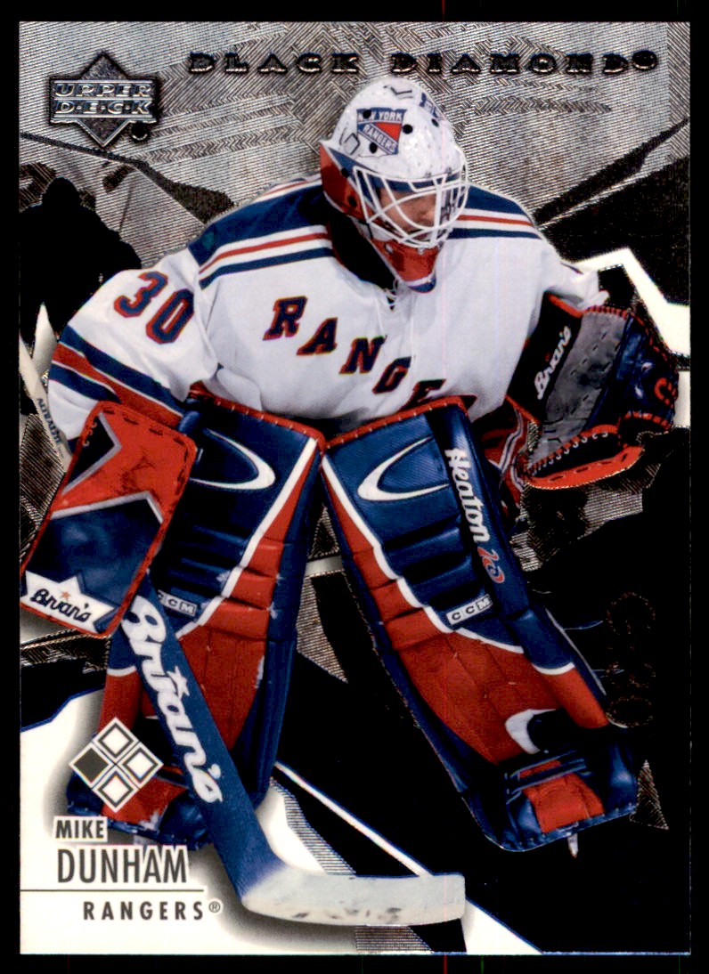 2003-04 Upper Deck Black Diamond #56 Mike Dunham rwW1Bz | eBay