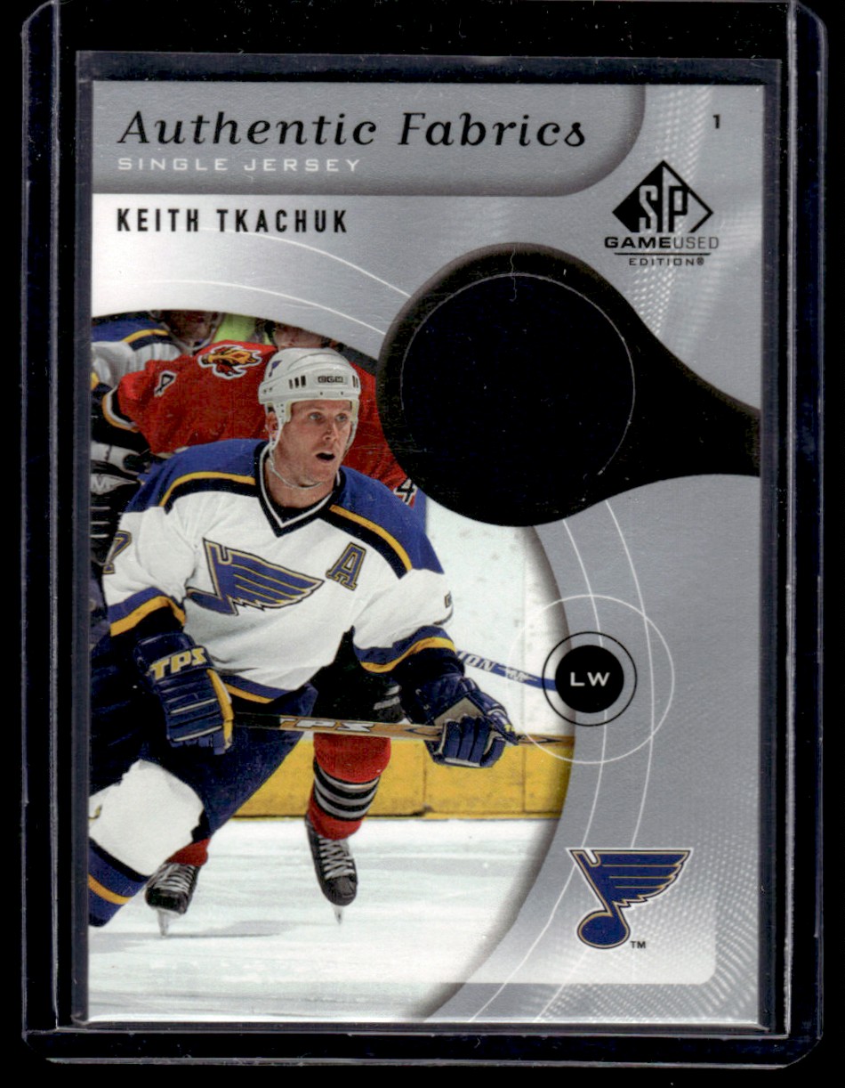 2021-22 UPPER DECK SP GAME USED KEITH TKACHUK PURITY /150 #P-52