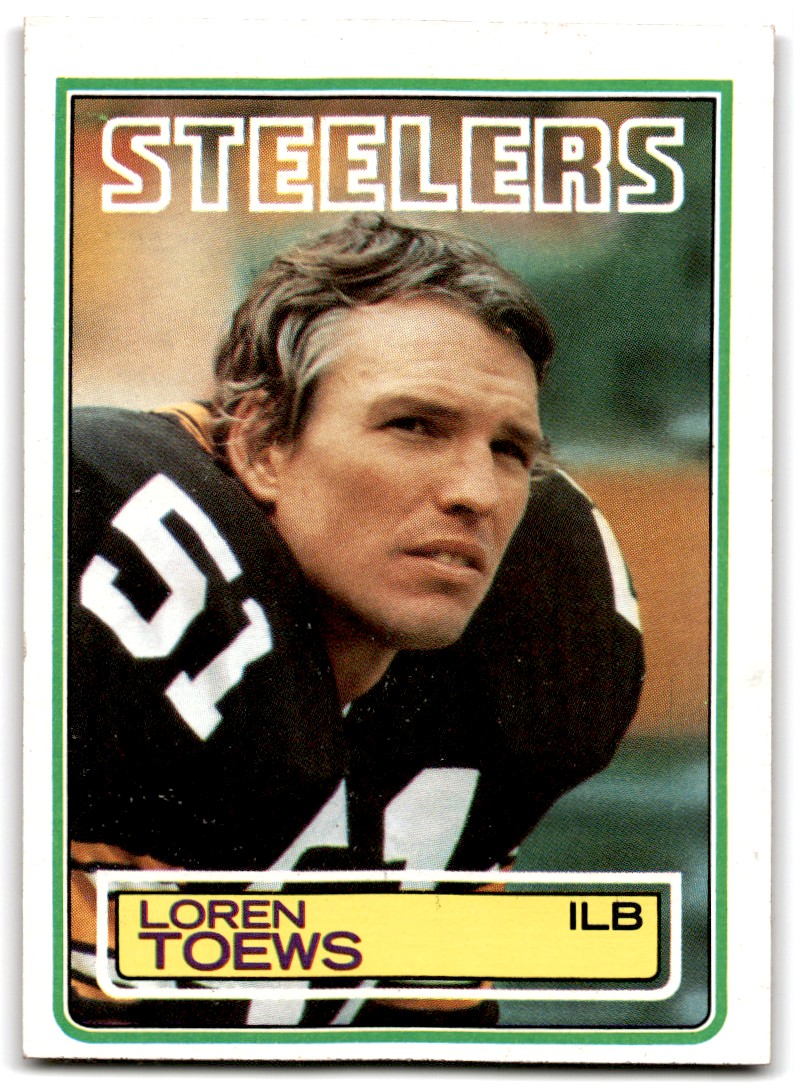 1983 Topps Loren Toews Pittsburgh Steelers #367 | eBay