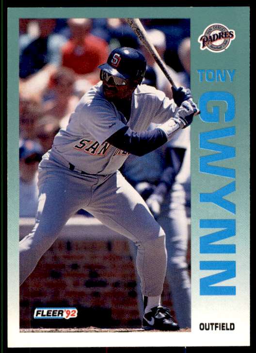 1992 Fleer Tony Gwynn #605