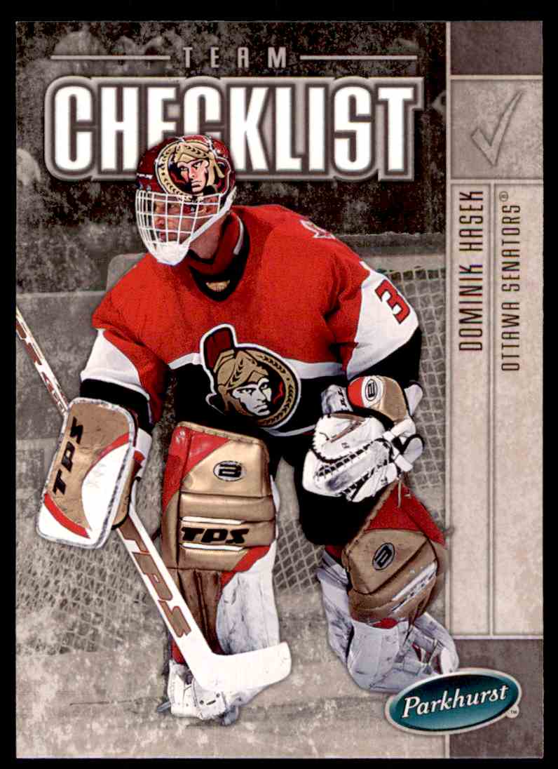 2005-06 Upper Deck Parkhurst NHL Dominik Hasek #691