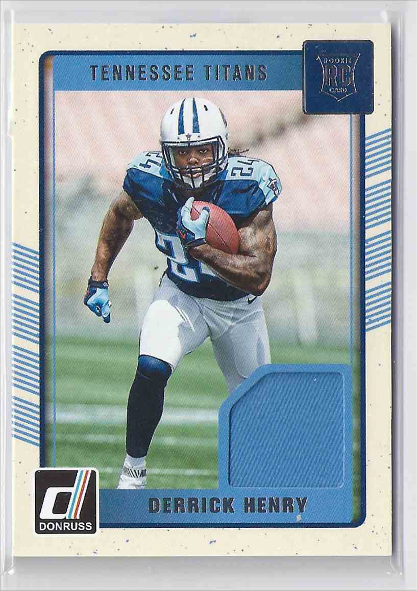 Derrick Henry Rookie Card Donruss 2016 Donruss Rookie Phenom Jersey 