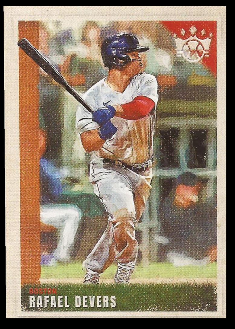 2022 Panini Diamond Kings Rafael Devers #41 on Kronozio