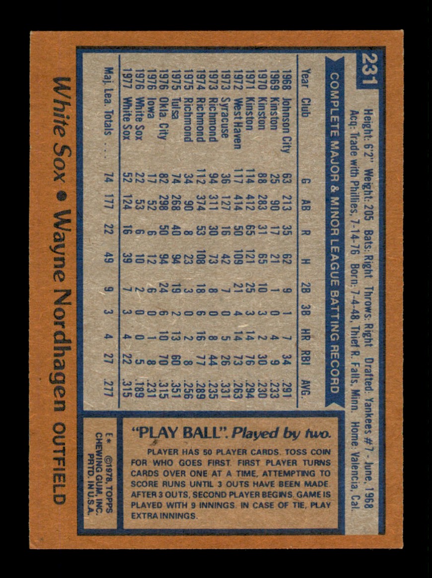 Topps Baseball #1-250 1978 - TÚ ELIGES - Completa tu conjunto - Imagen 461 de 499