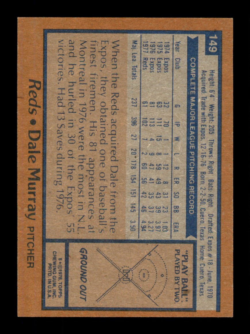 Topps Baseball #1-250 1978 - TÚ ELIGES - Completa tu conjunto - Imagen 297 de 499