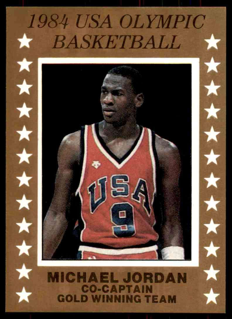 1984-85 Olympic USA Oddball Co Captain Michael Jordan on Kronozio