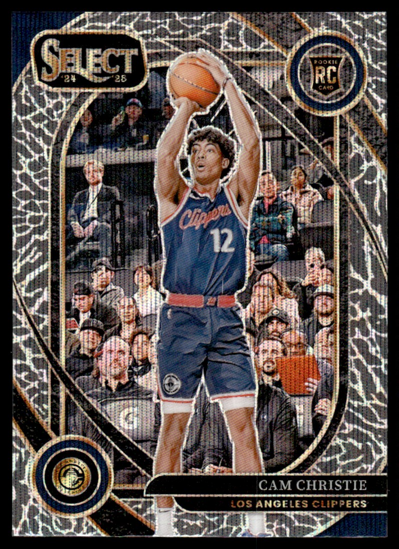 2024-25 Select Elephant Prizms SSP Cam Christie Rookie Los Angeles