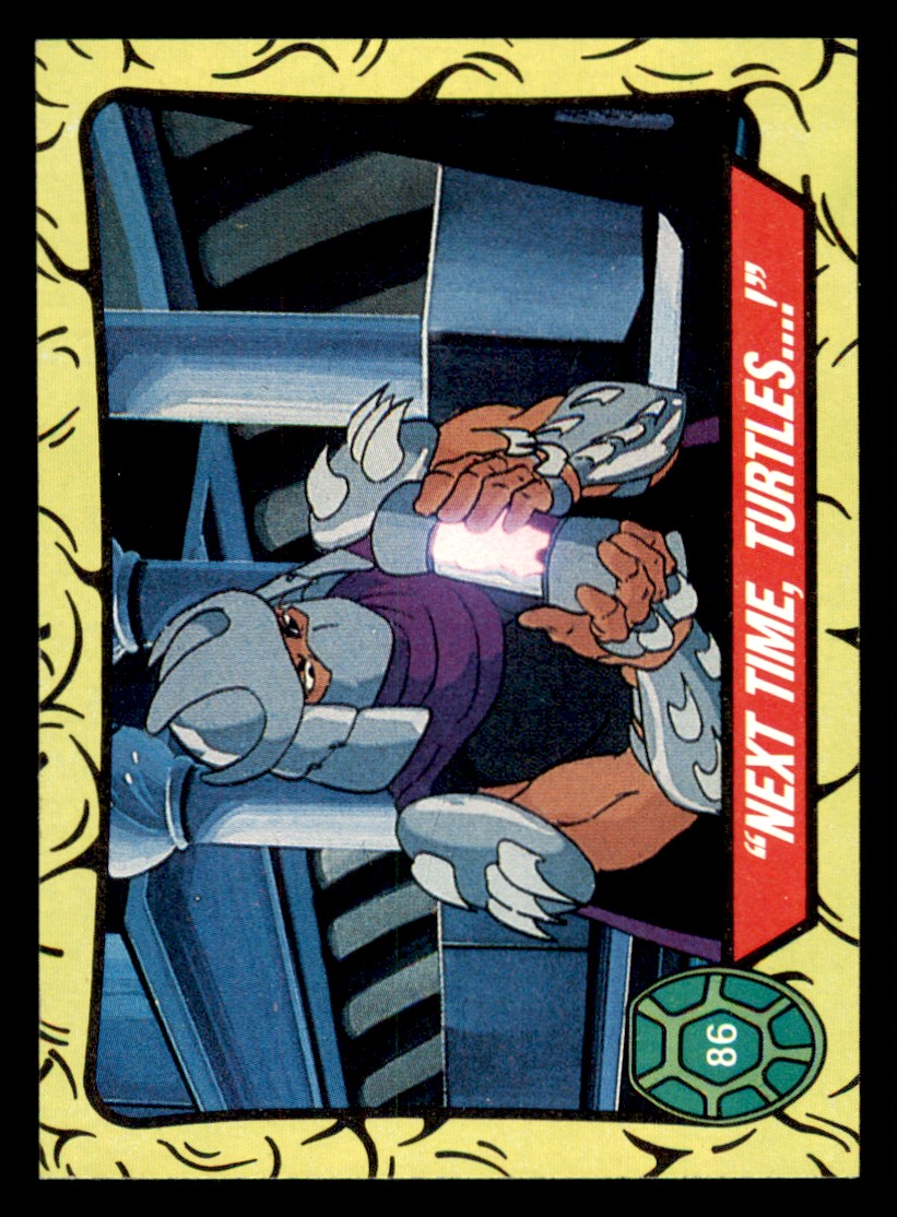 1989 Topps Teenage Mutant Ninja Turtles #1-88 w/ Stickers - YOU PICK - Picture 85 of 98