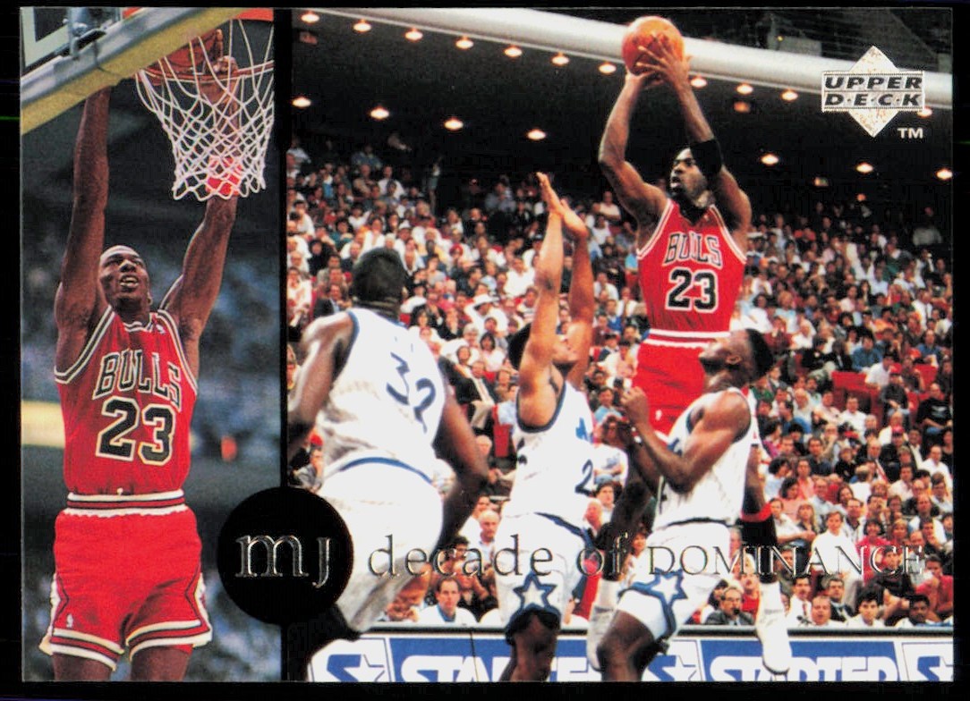 1997-98 Decade of Dominance Michael Jordan Chicago Bulls #75