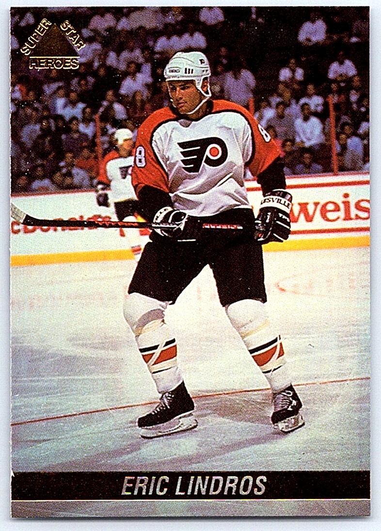 1992-93 Super Star Hero Eric Lindros (B) On Kronozio