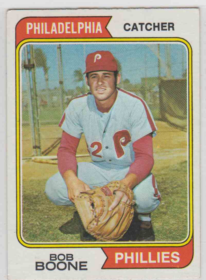 1974 Topps Bob Boone #131 on Kronozio