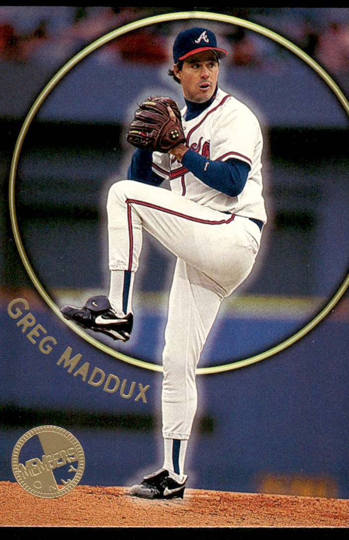 Greg Maddux Atlanta Braves #32 1997 Stadium Club Members Only
