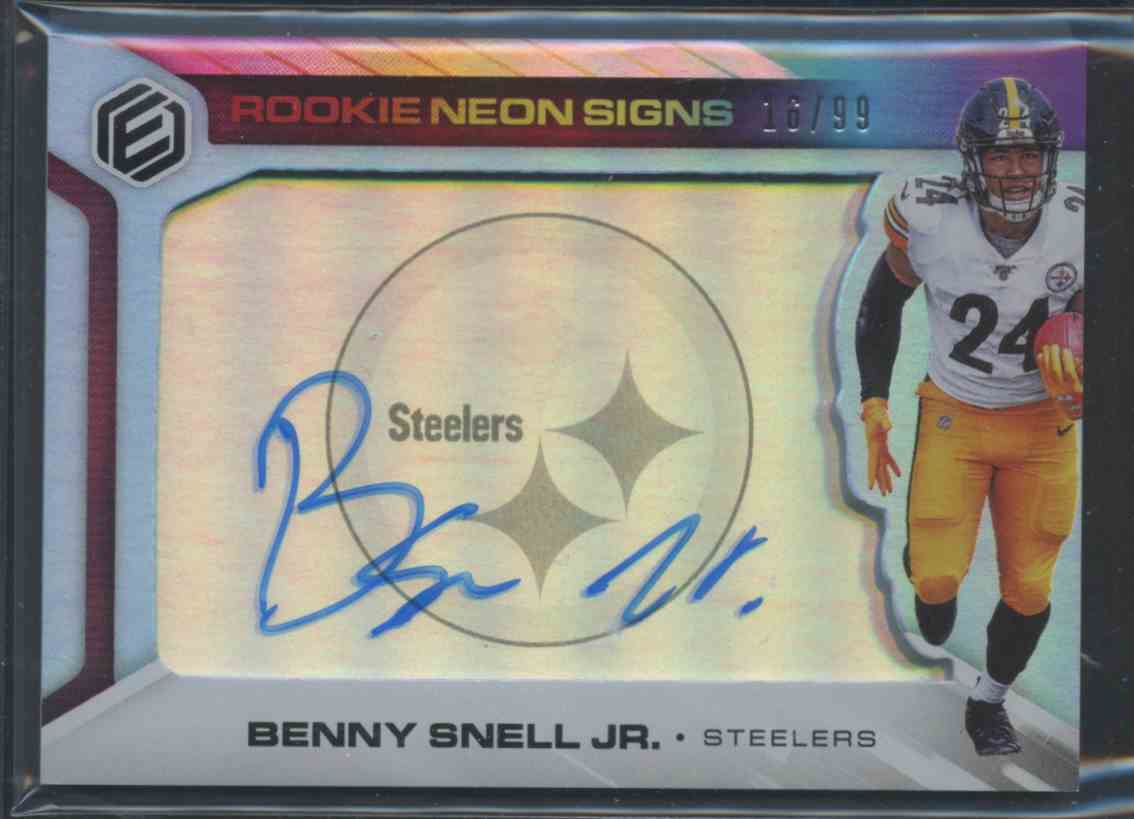 benny snell autograph