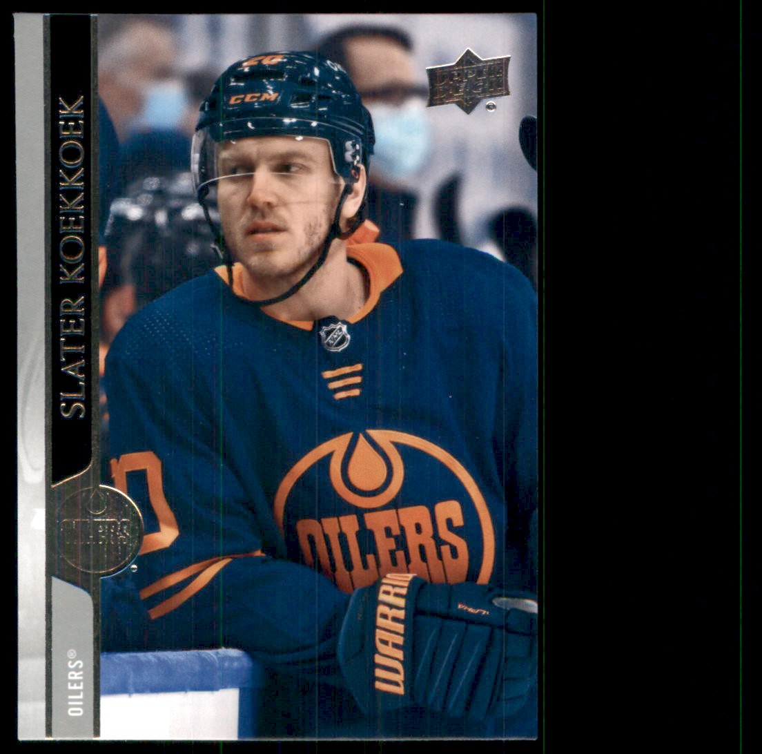 2020-21 Upper Deck Hockey Card Slater Koekkoek #553