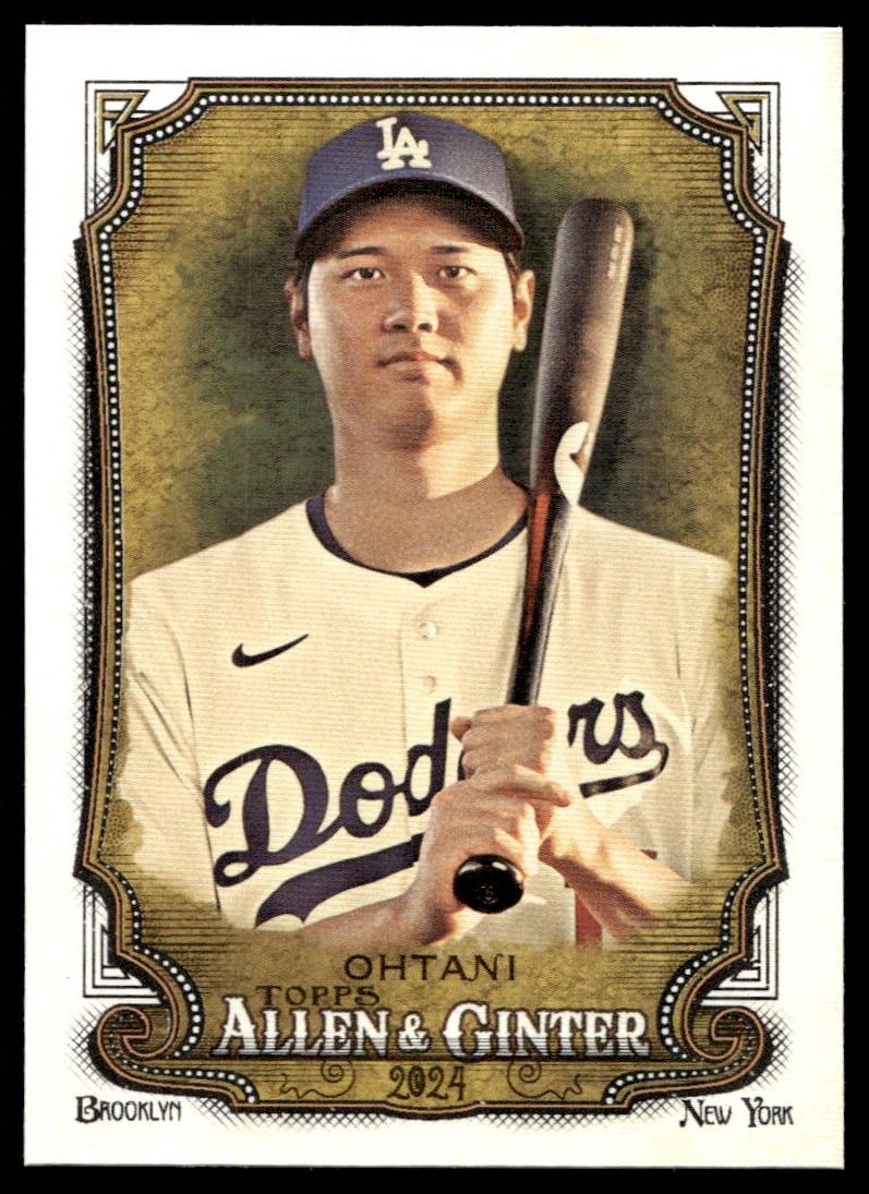 大谷翔平・イチロー topps パッチカード Allen & Ginter - メルカリ