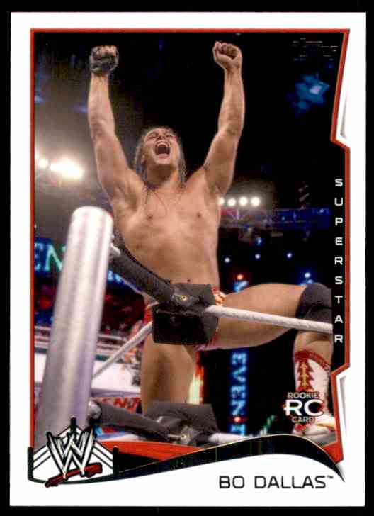 2014 Topps Wwe Bo Dallas #4 card front image