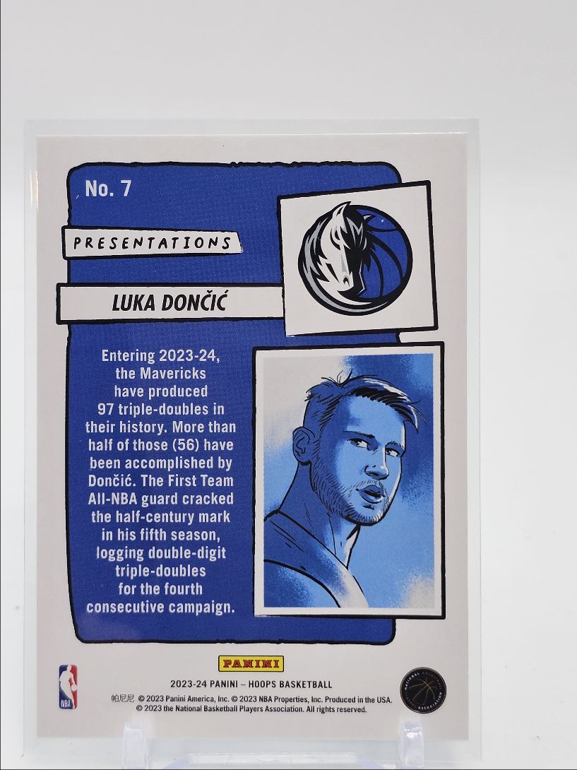 2023-24 NBA HOOPS BASKETBALL PRESENTATIONS MAVERICKS SP LUKA