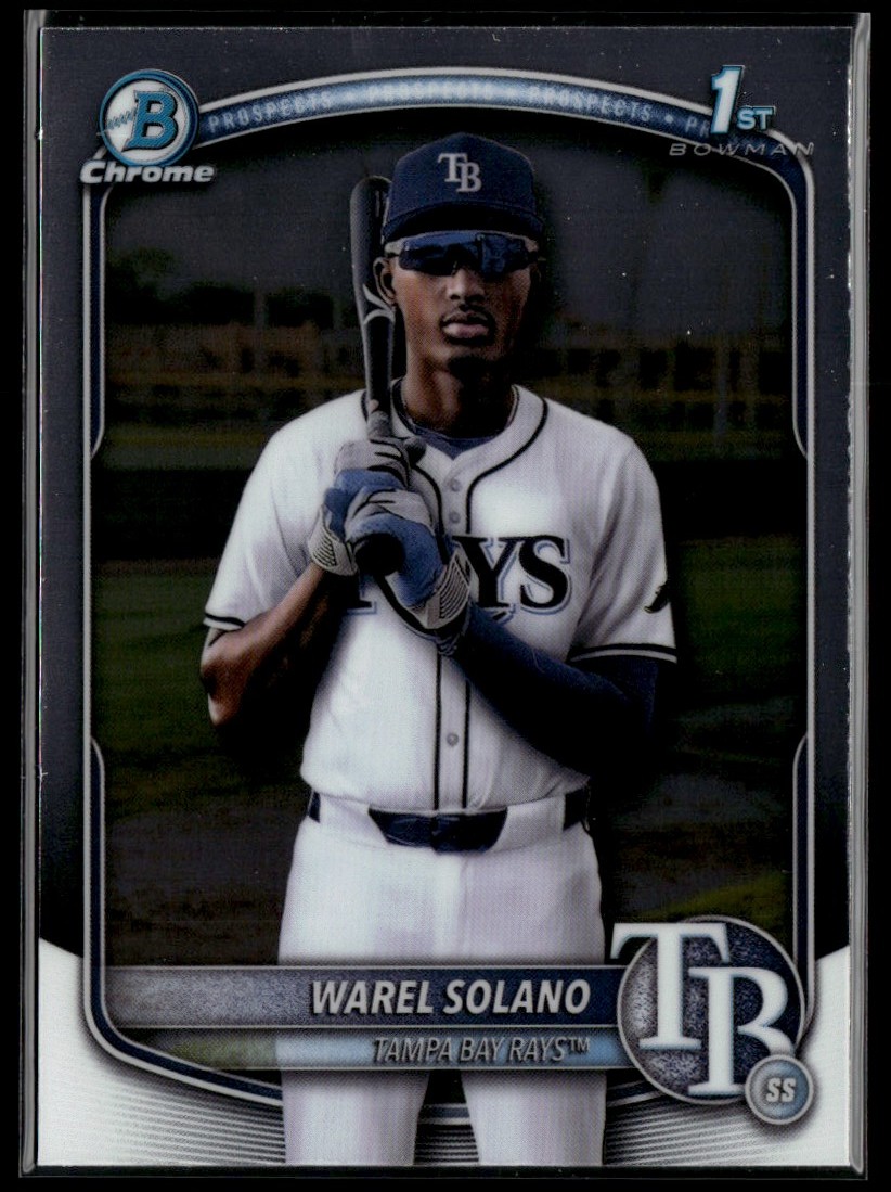 その他 Bowman chrome 2025 Bowman Chrome Base Warel Solano Tampa Bay Rays #BCP-225 | eBay