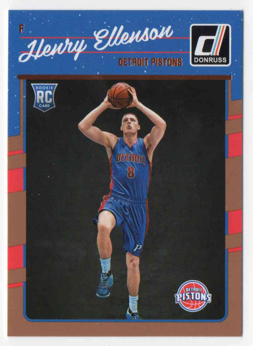 2016-17 Donruss Henry Ellenson #165