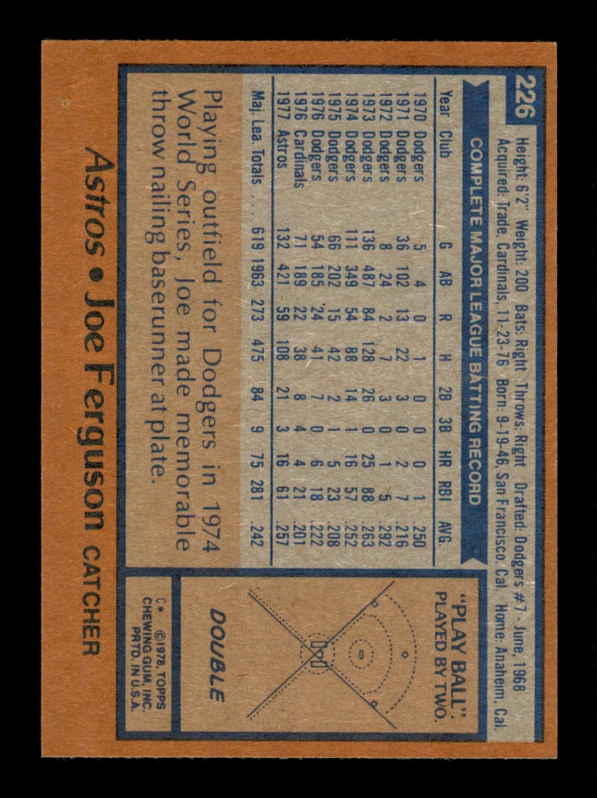 Topps Baseball #1-250 1978 - TÚ ELIGES - Completa tu conjunto - Imagen 451 de 499