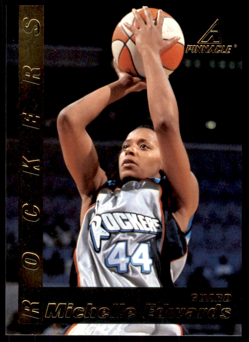 1998-99 Pinnacle WNBA Michelle Edwards Cleveland Rockers #45 | eBay