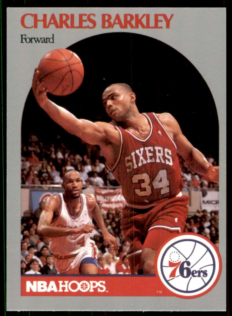 1990-91 Hoops Charles Barkley #225 card front image
