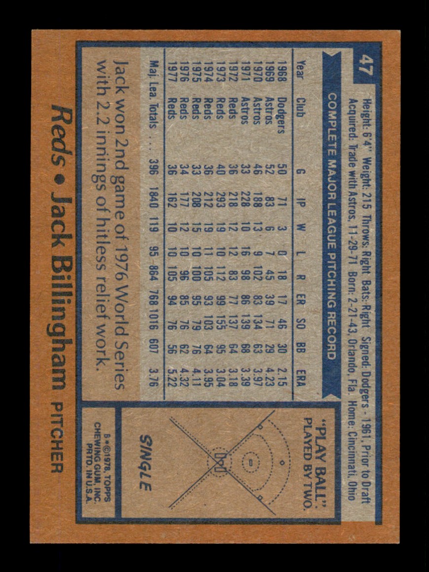 Topps Baseball #1-250 1978 - TÚ ELIGES - Completa tu conjunto - Imagen 94 de 499
