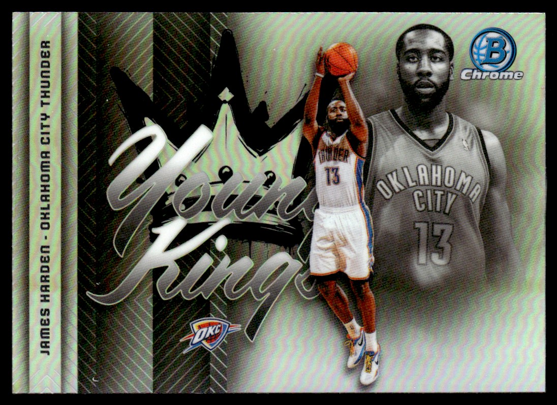 2025-26 Bowman Chrome Young Kings Refractor James Harden #YK-9 B