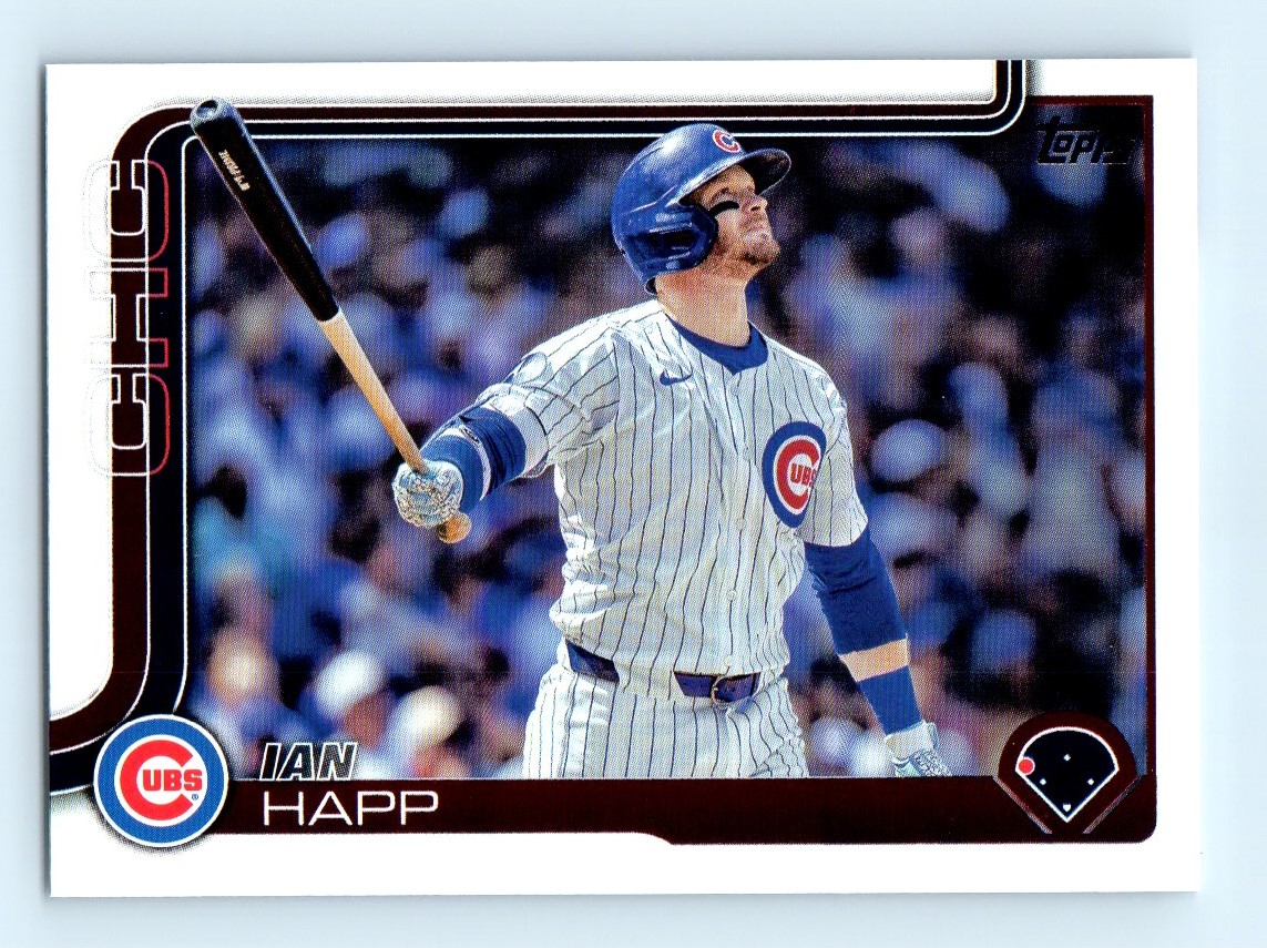 IAN HAPP AUTOGRAPHED SIGNED 8X10 PHOTO CHICAGO CUBS BECKETT BAS STOCK #135373