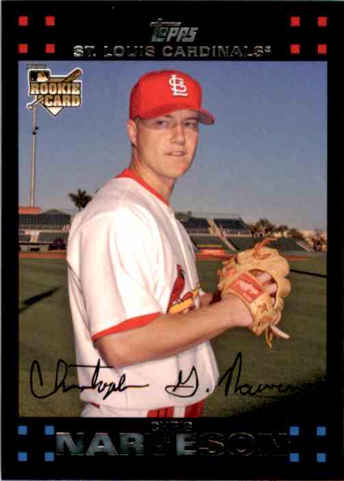 2007 Topps Chris Narveson (Rc) #281 card front image