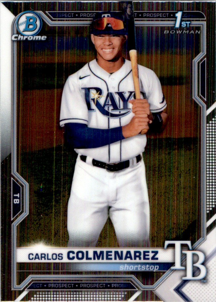 2021 Bowman Chrome Prospects Carlos Colmenarez #BCP-238 card front image