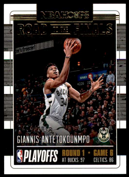 2018-19 NBA HOOPS ROAD TO THE FINALS GIANNIS ANTETOKOUNMPO 404