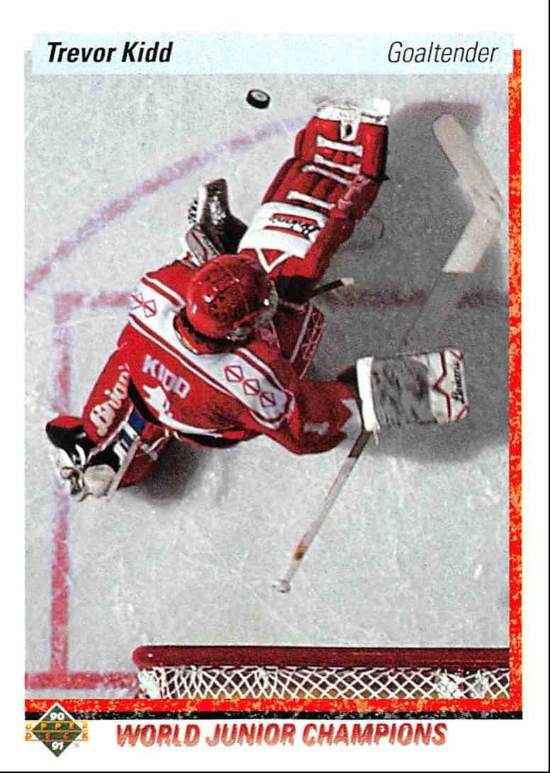 1990-91 Upper Deck Trevor Kidd #463
