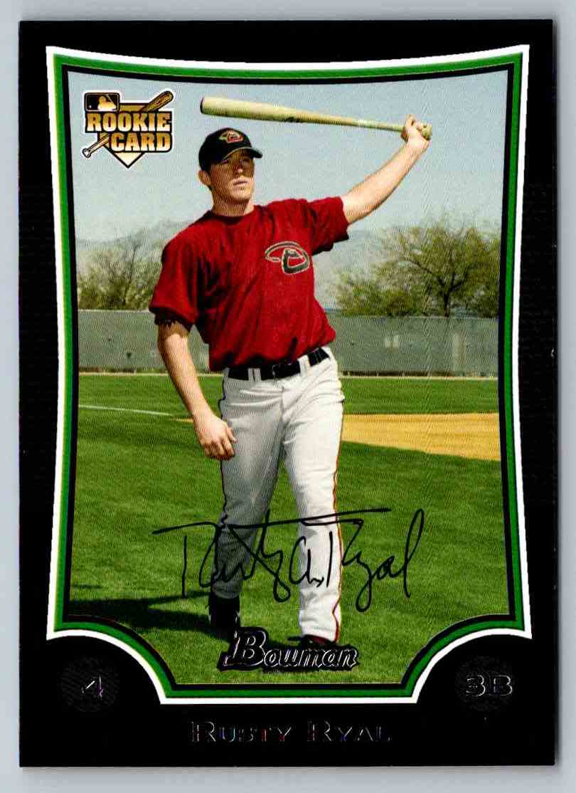 2009 Bowman Draft Picks & Prospects Rusty Ryal #BDP8