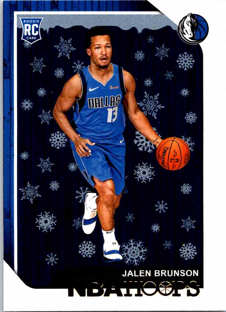 2018 19 Winter Rookie Jalen Brunson Rookie Dallas Mavericks 243 EBay