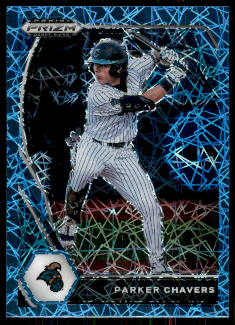 2021 Panini Prizm Draft Picks Blue Velocity Parker Chavers Rookie 2021 Panini Prizm Draft Picks Blue Velocity Parker Chavers Rookie