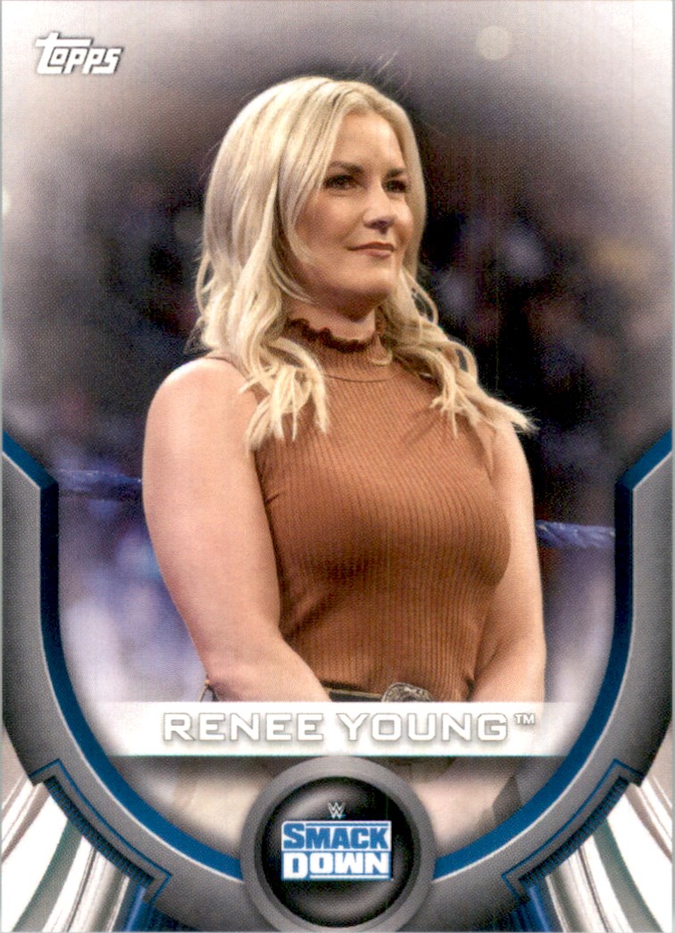 2020 Topps WWE Women's Division Roster Renee Young #RC42 card front image