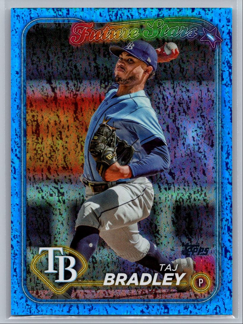 ♡ToMoPilll7♡ 2024 Topps Blue Holofoil Taj Bradley #589 on Kronozio