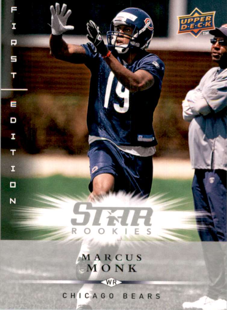 2008 Upper Deck First Edition Marcus Monk RC #176 card front image