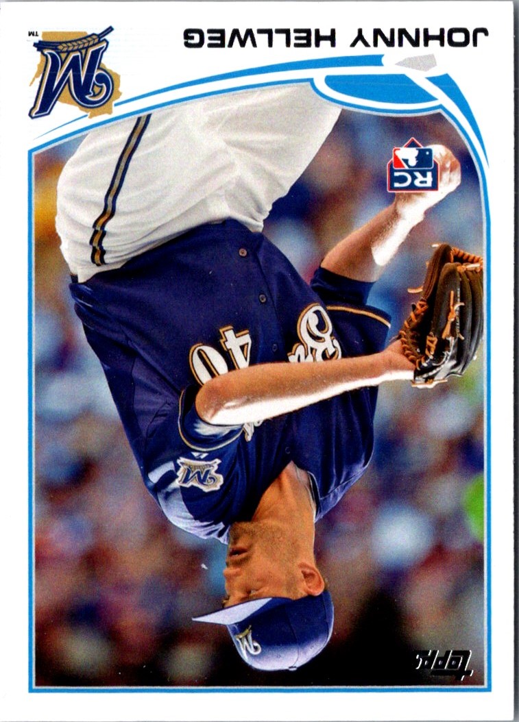 2013 Topps Update Johnny Hellweg #US19