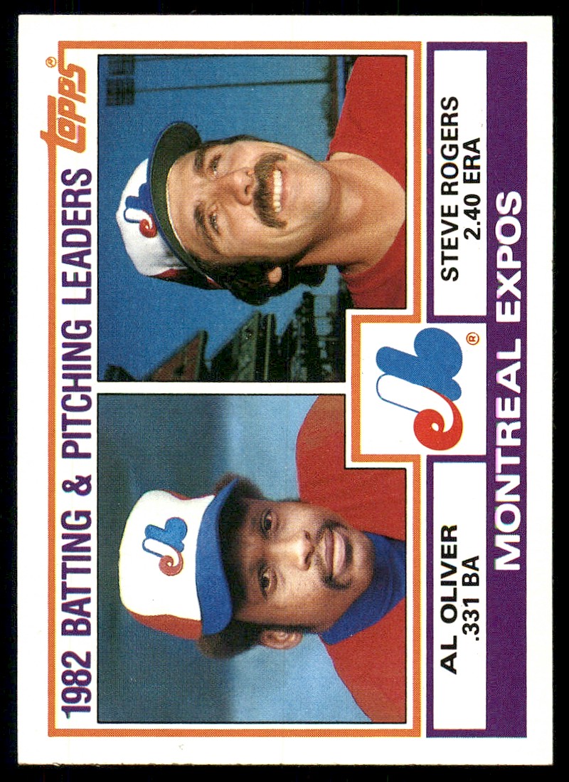 1983 Topps Al Oliver