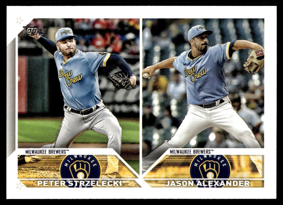 2023 Topps Update Jason Alexander/Peter Strzelecki #US287 on Kronozio